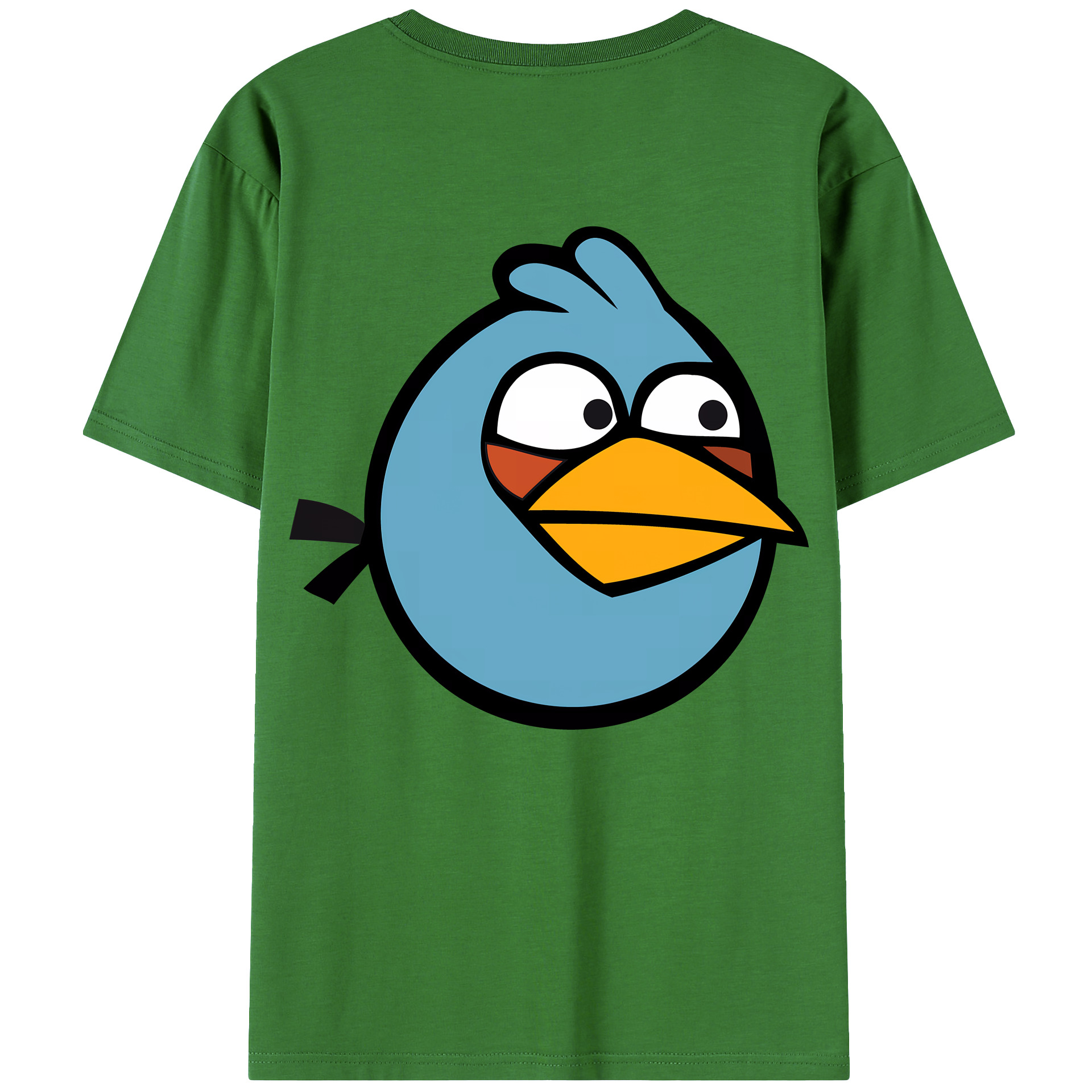 （画像用） Angry Birds アングリーバード レディース半袖Tシャツ(バックプリント)